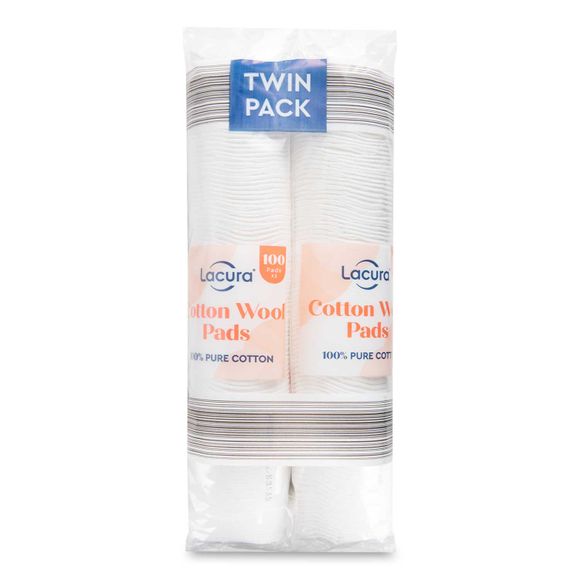 Lacura Cotton Wool Pads 200 Pack